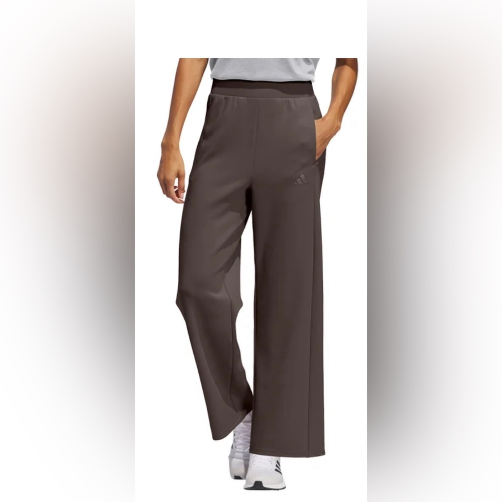NWT Adidas Brown Wide Leg Sportswear Pants - Women’s Size XXL - Relaxed Fit